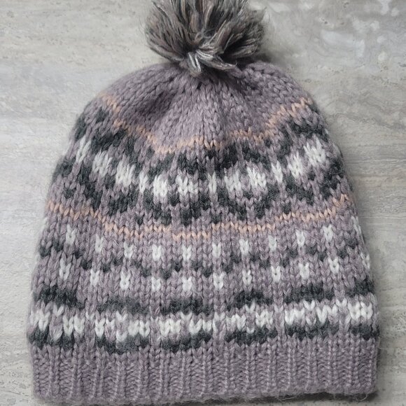 #359 Kismet Pom Pom Toque Hat Winter - Picture 1 of 3